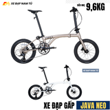  Xe Đạp Gấp Gọn JAVA NEO 9SE Bánh 16 Inch, Siêu Nhẹ 9,6Kg, Gấp Gọn Nhanh 