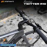  XE ĐẠP TOURING TWITTER R10, KHUNG CARBON, THIẾT KẾ NÂNG HẠ TAY LÁI THÔNG MINH 
