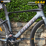  XE ĐẠP TOURING CATANI CA 6.6 - KHUNG ĐÚC NGUYÊN KHỐI, GROUP SHIMANO CLARIS, PHANH DẦU, CỐI NỔ LỚN 
