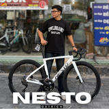  Xe Đạp Đua Nesto Ostrich – Khung Carbon Tiêu Chuẩn UCI, Group Shimano 105 Hiệu Suất Cao 