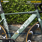  XE ĐẠP FIXED GEAR FUNKY VOGUING, KHUNG NHÔM, TRỤC RỖNG, VÀNH CAO 7CM 