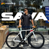  XE ĐẠP ĐUA SAVA X9.9 - FULL CARBON, SHIMANO 105 R7120 JAPAN 