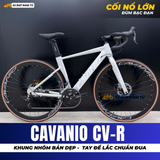  XE ĐẠP ĐUA CAVANIO CV-R KHUNG NHÔM KHÔNG MỐI HÀN, CỐI NỔ LỚN, TAY ĐỀ LẮC CHUẨN ĐUA 
