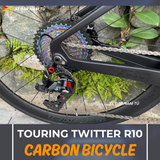  XE ĐẠP TOURING TWITTER R10, R5 KHÔNG TEM [2025] THIẾT KẾ NÂNG HẠ TAY LÁI THÔNG MINH 