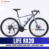  XE ĐẠP ĐUA LIFE RX20 TIẾNG NỔ LỚN, KHUNG THÉP KHÔNG MỐI HÀN 