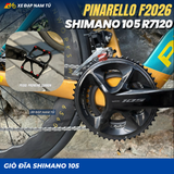  XE ĐẠP ĐUA PINARELLO DOGMA F26 [LẮP RÁP] GROUP SHIMANO 105 R7120 JAPAN, VÀNH CARBON PRINCETON 