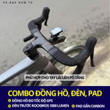  COMBO ĐÈN TRƯỚC, ĐỒNG HỒ ĐO TỐC ĐỘ KÈM PAD GẮN GHI ĐÔNG LIỀN 