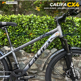  XE ĐẠPTRẺ EM CALIFA CX4 BÁNH 24 INCH, KÈM BAGA, DÈ CHẮN BÙN TRƯỚC SAU 