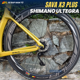  Xe Đạp Đua Sava X3 Plus – Full Carbon, Group Shimano Ultegra R8000 Japan 