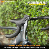  XE ĐẠP ĐUA POSEIDON PS750 [mẫu mới 2026] TAY LÁI LIỀN, GROUP SHIMANO, KHUNG NHÔM ĐÚC, CỐI NỔ LỚN 