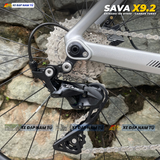  XE ĐẠP ĐUA SAVA X9.2 FULL CARBON, GROUPSET SHIMANO 105 R7000 