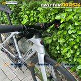  XE ĐẠP TOURING TWITTER T10 RS24 [2026] THIẾT KẾ CỔ GẬP, TAY LÁI THẲNG, GROUP RETROSPEC 2X13, PHANH DẦU THỦY LỰC 