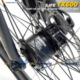  XE ĐẠP TOURING LIFE TX600 MOAYER PHÁT ĐIỆN, GROUPSET SHIMANO 