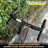  XE ĐẠP ĐUA POSEIDON PS750 [mẫu mới 2026] TAY LÁI LIỀN, GROUP SHIMANO, KHUNG NHÔM ĐÚC, CỐI NỔ LỚN 