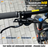  Xe Đạp MAKELEN M8 29 Inch Khung Nhôm Cao Cấp, Phuộc Hơi, Group Shimano Deore Nhật Bản 