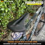  XE ĐẠP ĐUA POSEIDON PS750 [mẫu mới 2026] TAY LÁI LIỀN, GROUP SHIMANO, KHUNG NHÔM ĐÚC, CỐI NỔ LỚN 