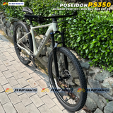  XE ĐẠP ĐỊA HÌNH POSEIDON PS350  GHI ĐÔNG LIỀN NGUYÊN KHỐI, ĐÙM BẠC ĐẠN CỐI NỔ LỚN 