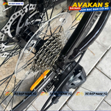  XE ĐẠP ĐUA SATAKO AVAKAN S TAY ĐỀ LẮC CHUẨN ĐUA, KHUNG NHÔM, CỐI NỔ 