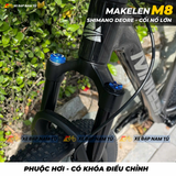  Xe Đạp MAKELEN M8 29 Inch Khung Nhôm Cao Cấp, Phuộc Hơi, Group Shimano Deore Nhật Bản 