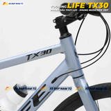  XE ĐẠP TOURING LIFE TX30 KHUNG NHÔM KHÔNG MỐI HÀN, TIẾNG NỔ LỚN 