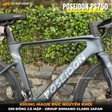  XE ĐẠP ĐUA POSEIDON PS750 [mẫu mới 2026] TAY LÁI LIỀN, GROUP SHIMANO, KHUNG NHÔM ĐÚC, CỐI NỔ LỚN 