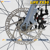  XE ĐẠP TOURING LIFE TX30 KHUNG NHÔM KHÔNG MỐI HÀN, TIẾNG NỔ LỚN 