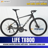  XE ĐẠP TOURING LIFE TX800 GROUPSET SHIMANO SORA, PHANH DẦU THỦY LỰC 