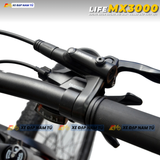  XE ĐẠP ĐỊA HÌNH LIFE MX3000 PHANH DẦU THỦY LỰC, GROUPSET SHIMANO, KHUNG NHÔM KHÔNG MỐI HÀN 