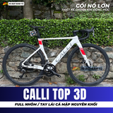  Xe đạp đua CALLI TOP 3D, Full Nhôm, Tay Lái Dạng Cá Mập Nguyên Khối, Cối Nổ Lớn 