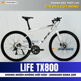  XE ĐẠP TOURING LIFE TX800 GROUPSET SHIMANO SORA, PHANH DẦU THỦY LỰC 