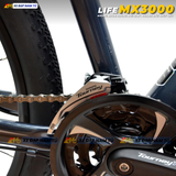  XE ĐẠP ĐỊA HÌNH LIFE MX3000 PHANH DẦU THỦY LỰC, GROUPSET SHIMANO, KHUNG NHÔM KHÔNG MỐI HÀN 
