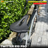  XE ĐẠP ĐUA TWITTER R10 PRO KHUNG CARBON, GROUP SHIMANO CLARIS NHẬT BẢN 