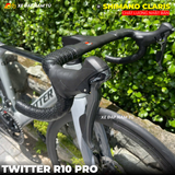  XE ĐẠP ĐUA TWITTER R10 PRO KHUNG CARBON, GROUP SHIMANO CLARIS NHẬT BẢN 