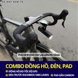  COMBO ĐÈN TRƯỚC, ĐỒNG HỒ ĐO TỐC ĐỘ KÈM PAD GẮN GHI ĐÔNG LIỀN 