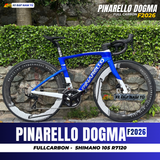  XE ĐẠP ROAD PINARELLO DOGMA F26 - GHI ĐÔNG CARBON, VÀNH CARBON PRINCETON, GROUP SHIMANO 105 CAO CẤP 