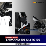  Xe Đạp Đua Nesto Gaur Fast – Full Carbon, Group Điện Shimano 105 R7170 Nhật Bản 