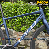  XE  ĐẠP TOURING CALLI S4000 - KHUNG NHÔM, CÀNG NHÔM SIÊU NHẸ, CỐI NỔ LỚN 
