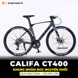  XE ĐẠP TOURING CALIFA CT400 – KHUNG NHÔM ĐÚC NGUYÊN KHỐI, CỐI NỔ LỚN, ĐÙM BẠC ĐẠN 