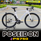  XE ĐẠP ĐUA POSEIDON PS750 [mẫu mới 2026] TAY LÁI LIỀN, GROUP SHIMANO, KHUNG NHÔM ĐÚC, CỐI NỔ LỚN 