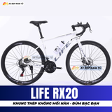  XE ĐẠP ĐUA LIFE RX20 TIẾNG NỔ LỚN, KHUNG THÉP KHÔNG MỐI HÀN 