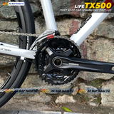  XE ĐẠP TOURING LIFE TX500 SHIMANO ALTUS, PHANH DẦU THỦY LỰC 