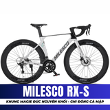  XE ĐẠP ĐUA MILESCO RX-S GHI ĐÔNG CÁ MẬP, TRỤC CỐT RỖNG, TAY ĐỀ LẮC 
