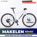  Xe Đạp Touring MAKELEN METTI 2026 - Shimano Cues 1x9, Cối Nổ Lớn, Phanh Dầu Thủy Lực 