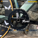  XE ĐẠP FIXED GEAR FUNKY VOGUING, KHUNG NHÔM, TRỤC RỖNG, VÀNH CAO 7CM 