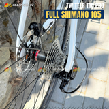  Xe Đạp Đua Twitter T10 Pro Full Group Shimano 105 R7120 – Full Carbon Cao Cấp 