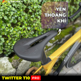  XE ĐẠP ĐUA TWITTER T10 PRO [2026] FULL CARBON, 2 MÓN SHIMANO 105 CAO CẤP, VÀNH CARBON 6CM 