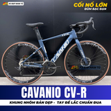  XE ĐẠP ĐUA CAVANIO CV-R KHUNG NHÔM KHÔNG MỐI HÀN, CỐI NỔ LỚN, TAY ĐỀ LẮC CHUẨN ĐUA 