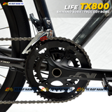  XE ĐẠP TOURING LIFE TX800 GROUPSET SHIMANO SORA, PHANH DẦU THỦY LỰC 