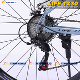  XE ĐẠP TOURING LIFE TX30 KHUNG NHÔM KHÔNG MỐI HÀN, TIẾNG NỔ LỚN 