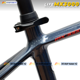  XE ĐẠP ĐỊA HÌNH LIFE MX3000 PHANH DẦU THỦY LỰC, GROUPSET SHIMANO, KHUNG NHÔM KHÔNG MỐI HÀN 